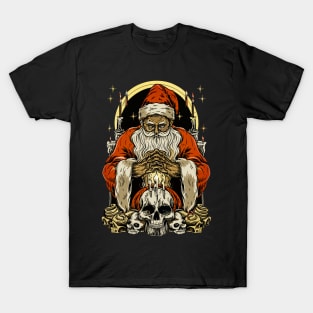 Sinister Claus Concoctions: Crafting Nightmares in the Twisted Workshop of Krampus T-Shirt